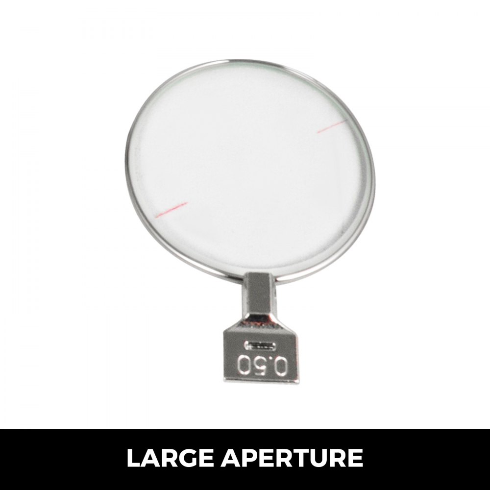 158pcs Cassetta di Lenti di Prova in Metallo Lenti per Protezione degli Occhi