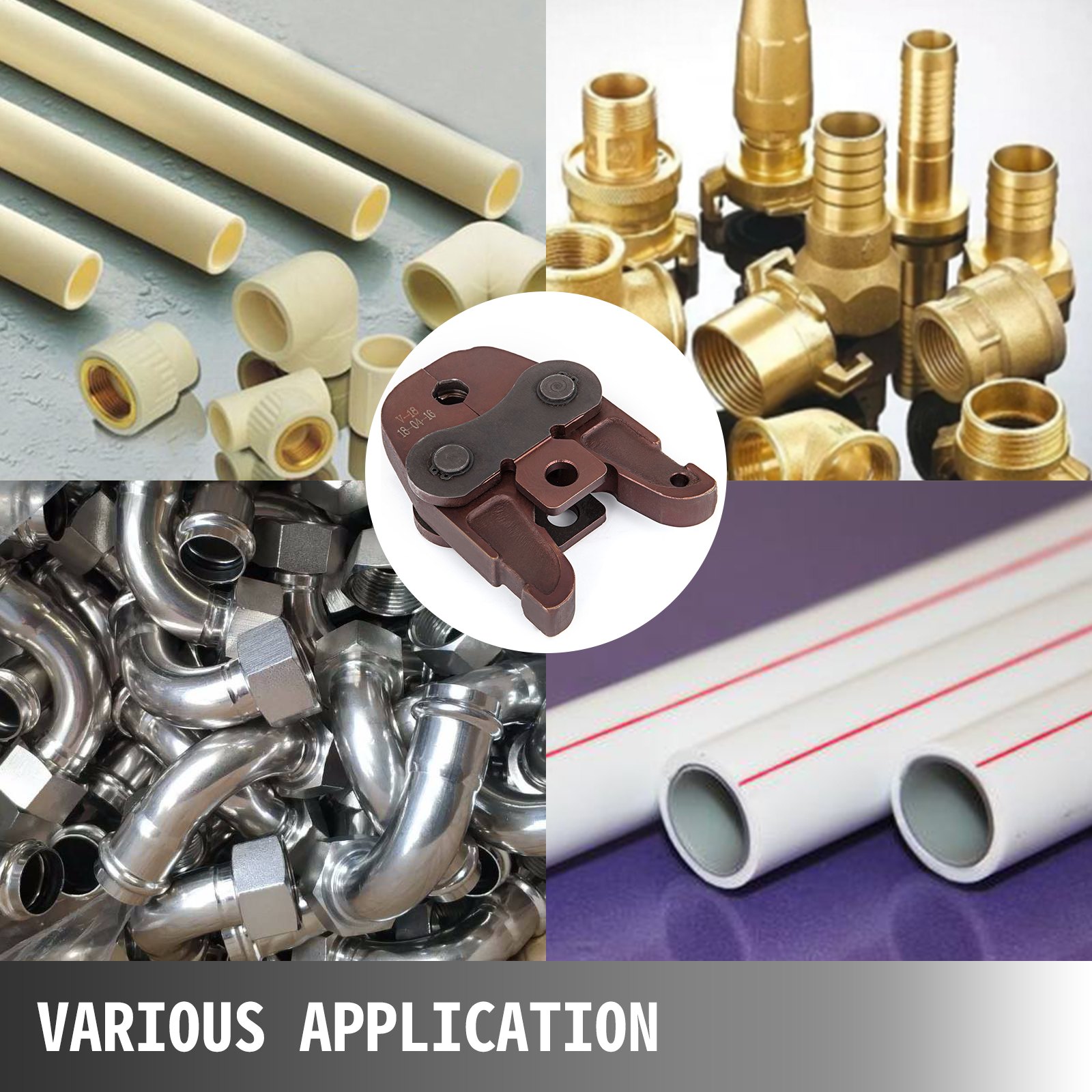 Ganasce per Raccordi a Pressare a Crimpare V18, Digitare del Morsetto Idraulico