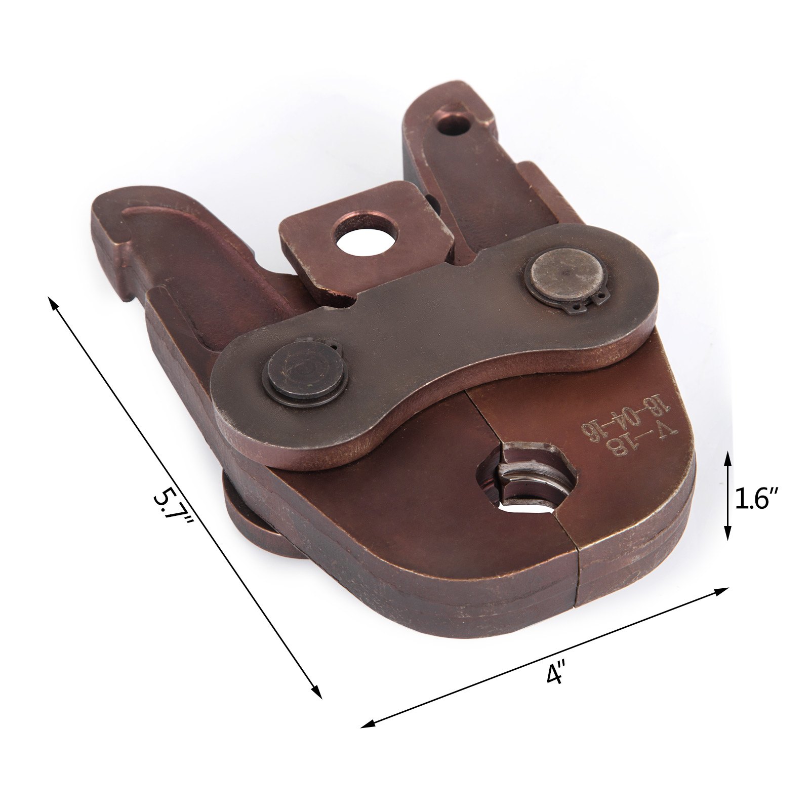 Ganasce per Raccordi a Pressare a Crimpare V18, Digitare del Morsetto Idraulico