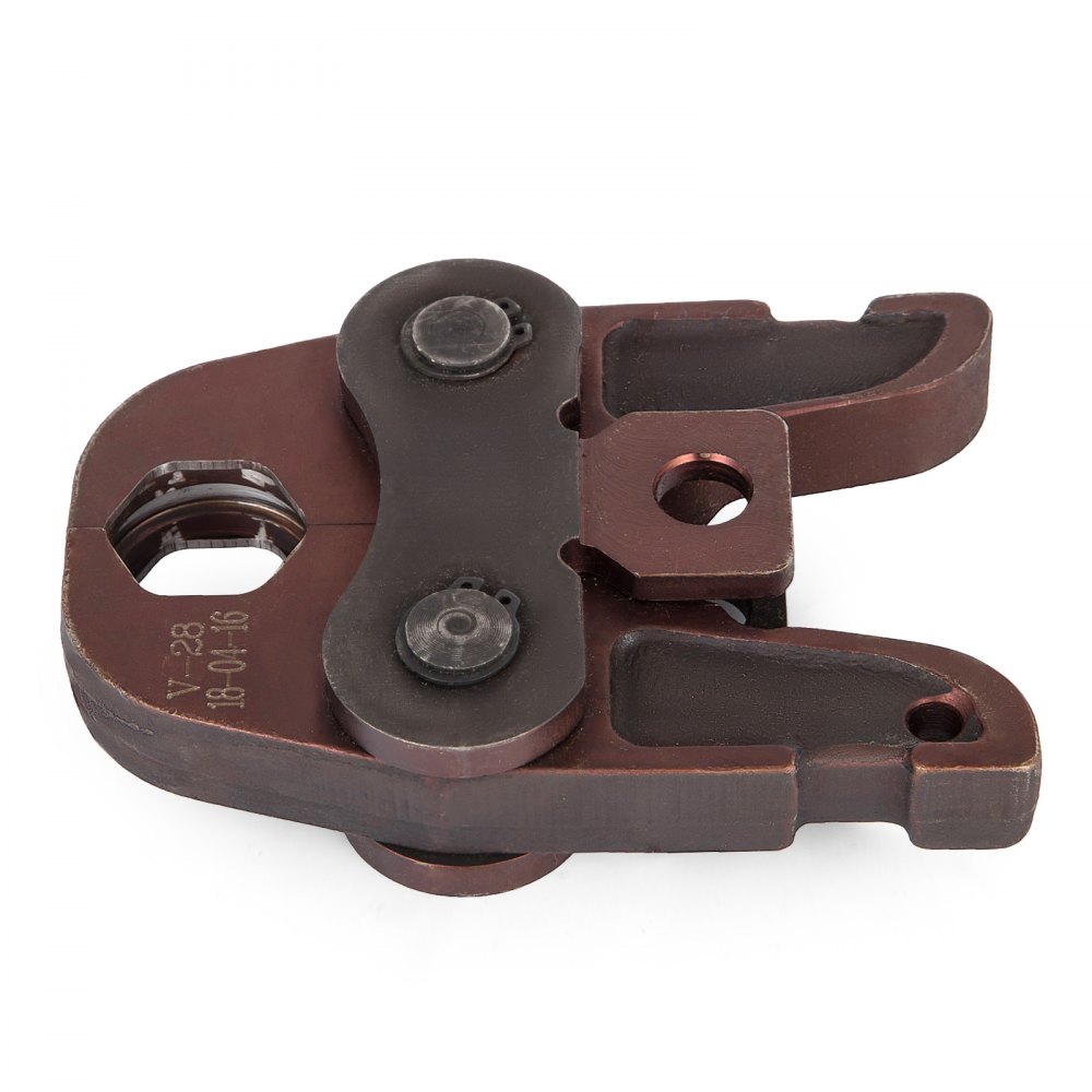 VEVOR  Pinza Crimpatrice V28 Apertura max 28 mm, Pinza a Pressare Ganascia, Ganasce Professionali in Acciaio per il Collegamento di Tubi in Plastica di Alluminio, Tubi in PEX, Tubi in PB
