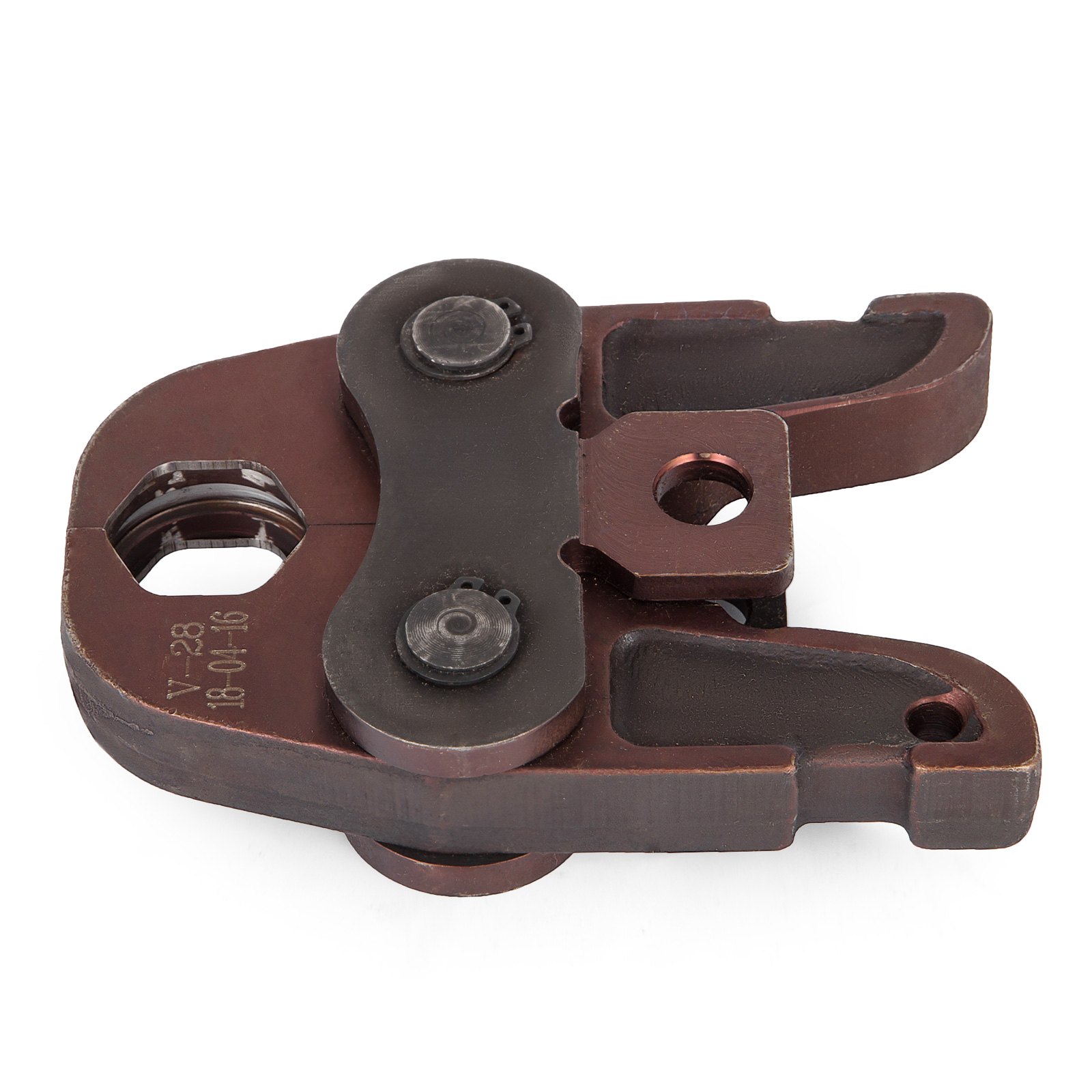 VEVOR  Pinza Crimpatrice V28 Apertura max 28 mm, Pinza a Pressare Ganascia, Ganasce Professionali in Acciaio per il Collegamento di Tubi in Plastica di Alluminio, Tubi in PEX, Tubi in PB