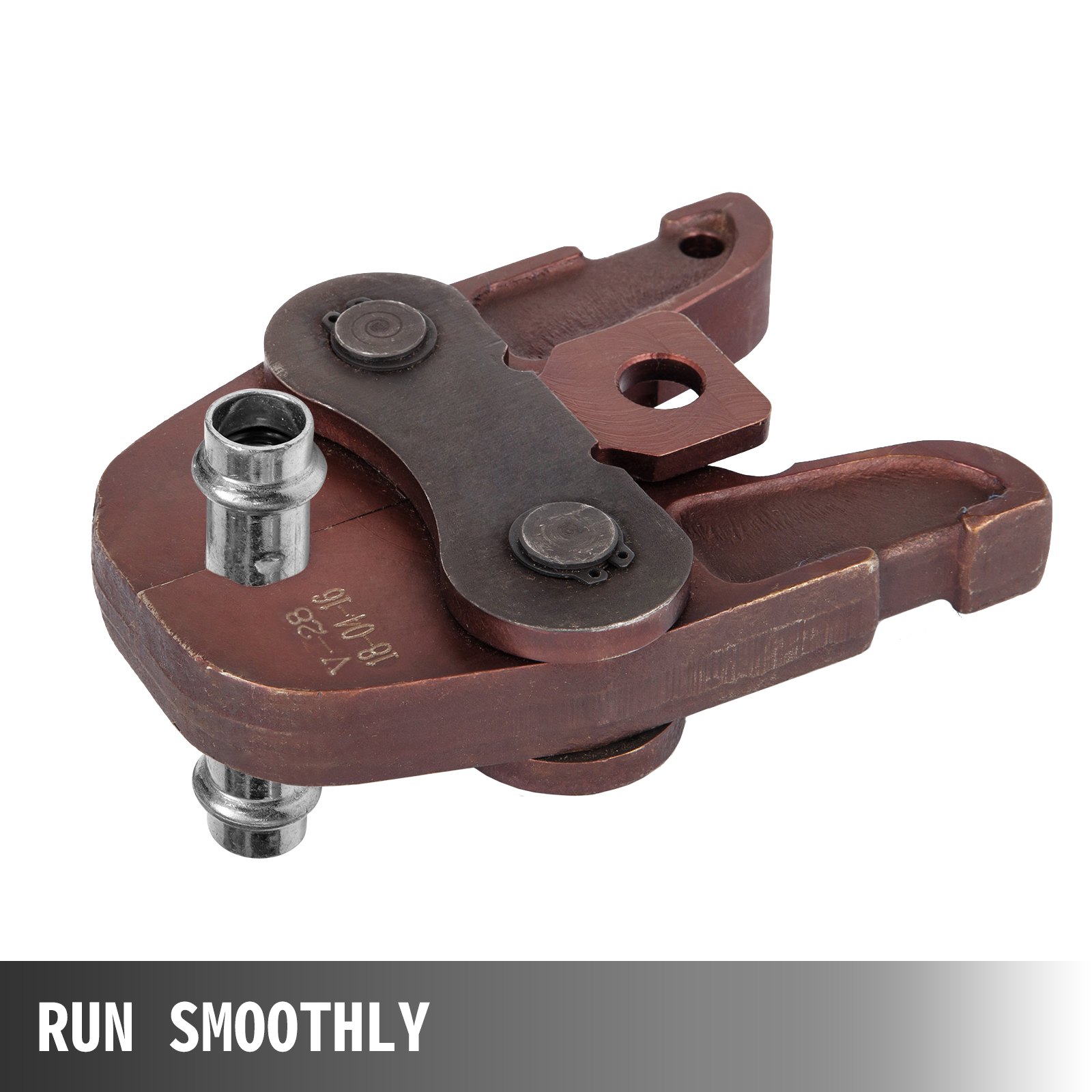 VEVOR  Pinza Crimpatrice V28 Apertura max 28 mm, Pinza a Pressare Ganascia, Ganasce Professionali in Acciaio per il Collegamento di Tubi in Plastica di Alluminio, Tubi in PEX, Tubi in PB