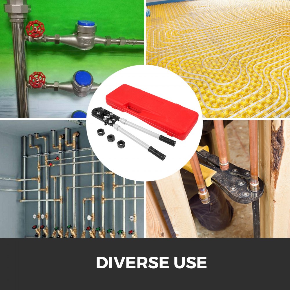 Pinza Crimpatrice V16-32 Pex Pressatrice Multistrato Manuale 57-81