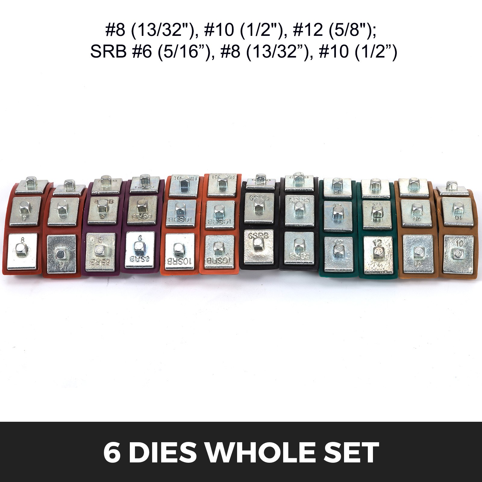 Pinza Crimpatrice A Pedale Pinze A Crimpare Per Tubo Tubi Con 6 Matrici