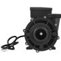 VEVOR Pompa per spa a 2 velocità, Frame 56, Pompa per spa vasca idromassaggio a doppia velocità, 1600 W / 39 m³/h / 15 m, 400 W / 19 m³/h / 3,9 m, Interfaccia rotante a 90° per idromassaggio
