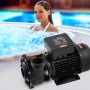 VEVOR Pompa per spa a 2 velocità, Frame 56, Pompa per spa vasca idromassaggio a doppia velocità, 1600 W / 39 m³/h / 15 m, 400 W / 19 m³/h / 3,9 m, Interfaccia rotante a 90° per idromassaggio