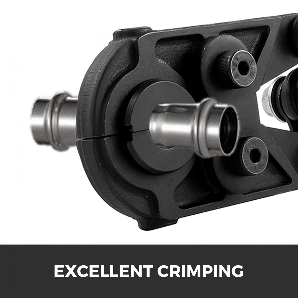 VEVOR pressatrice multistrato Pinza Crimpatrice U/TH Pinze di Piegatore Tubo Utensile di crimpatura Con Calibratori e Molle Piegatura