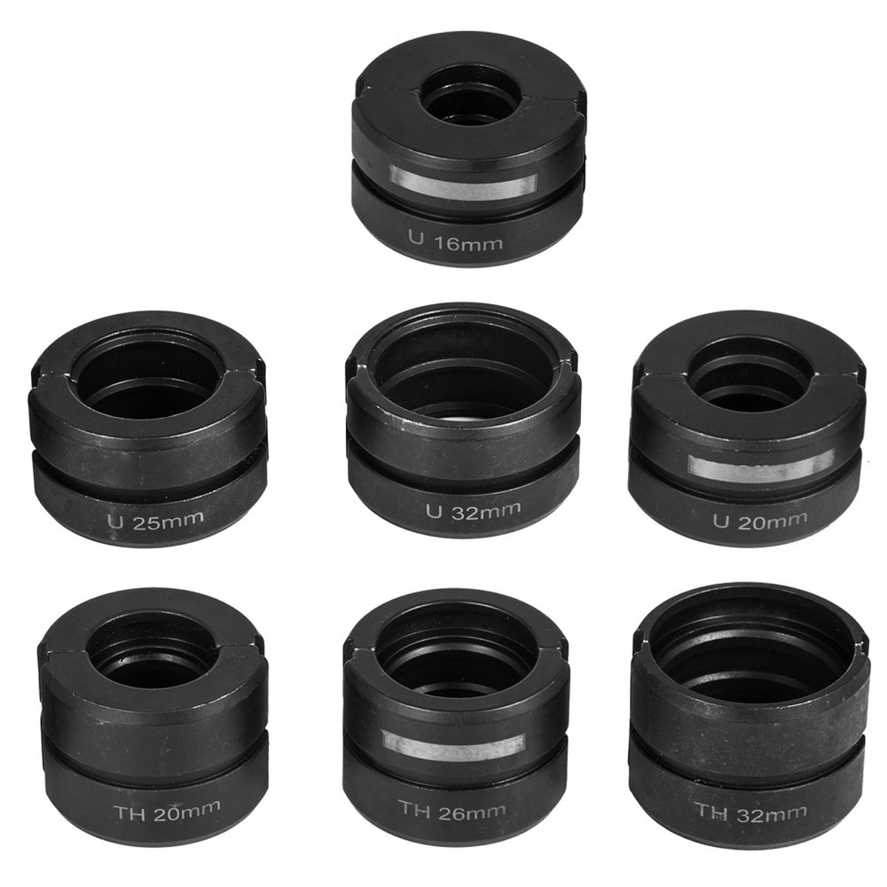 VEVOR pressatrice multistrato Pinza Crimpatrice U/TH Pinze di Piegatore Tubo Utensile di crimpatura Con Calibratori e Molle Piegatura