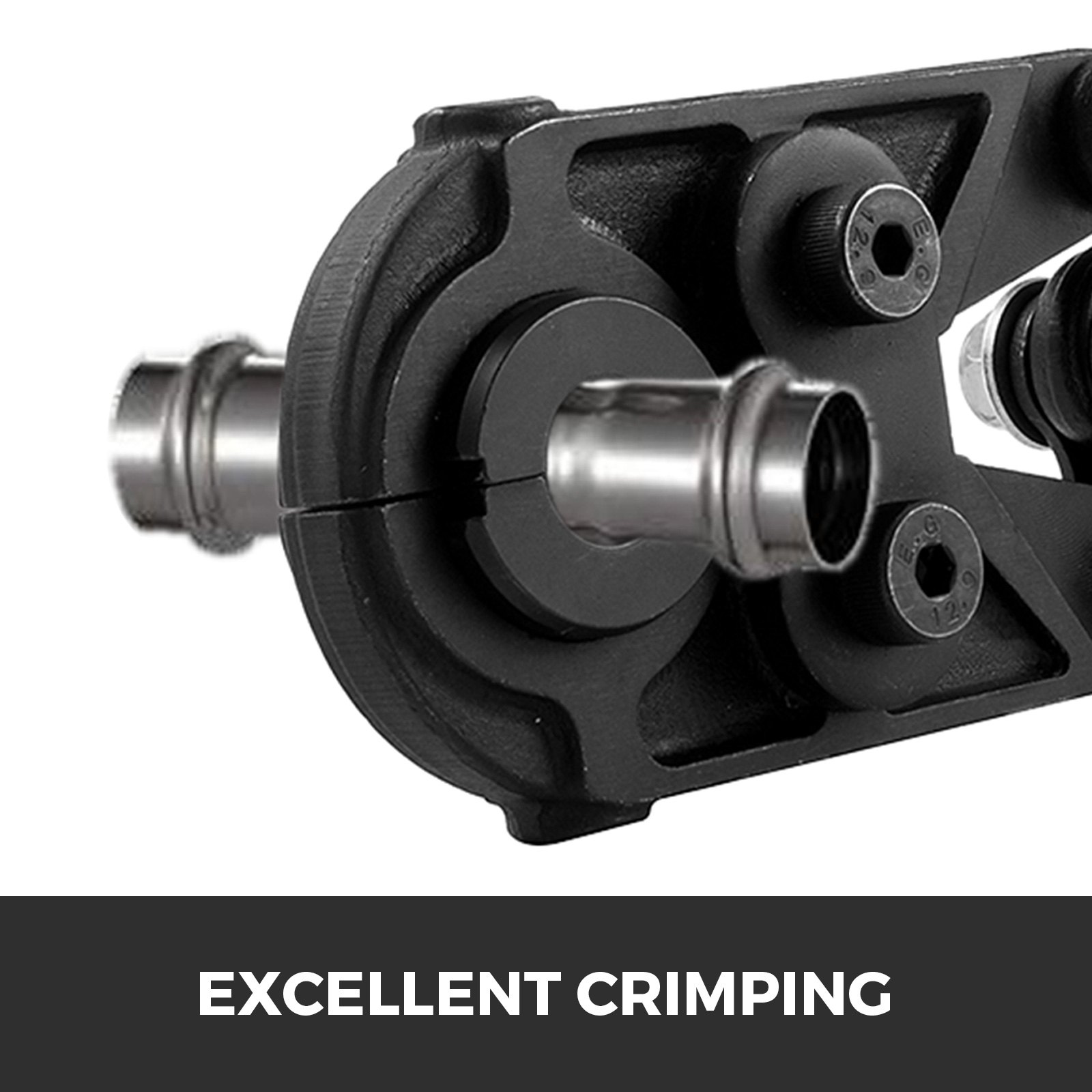 VEVOR pressatrice multistrato Pinza Crimpatrice U/TH Pinze di Piegatore Tubo Utensile di crimpatura Con Calibratori e Molle Piegatura