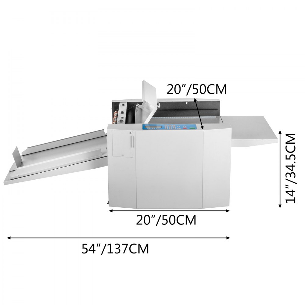 Vevor Perforatrice Elettrica Carta 330mm Strumento Per Cordonatrice Per Carta