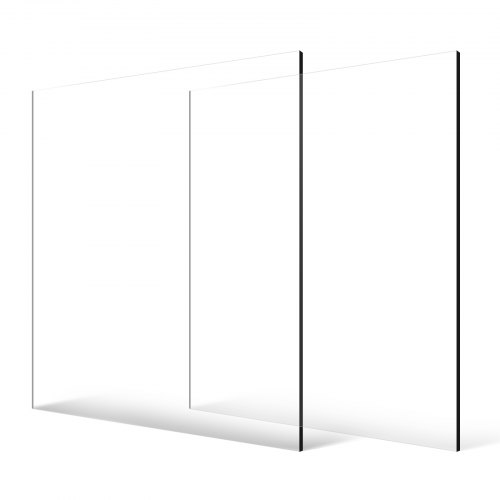 6 Fogli Di Acrilico Nero A4 - Spessore 1 Mm - Pannelli In Perspex Per Fai Da Te, Pittura, Cornici E Cartelli - 4