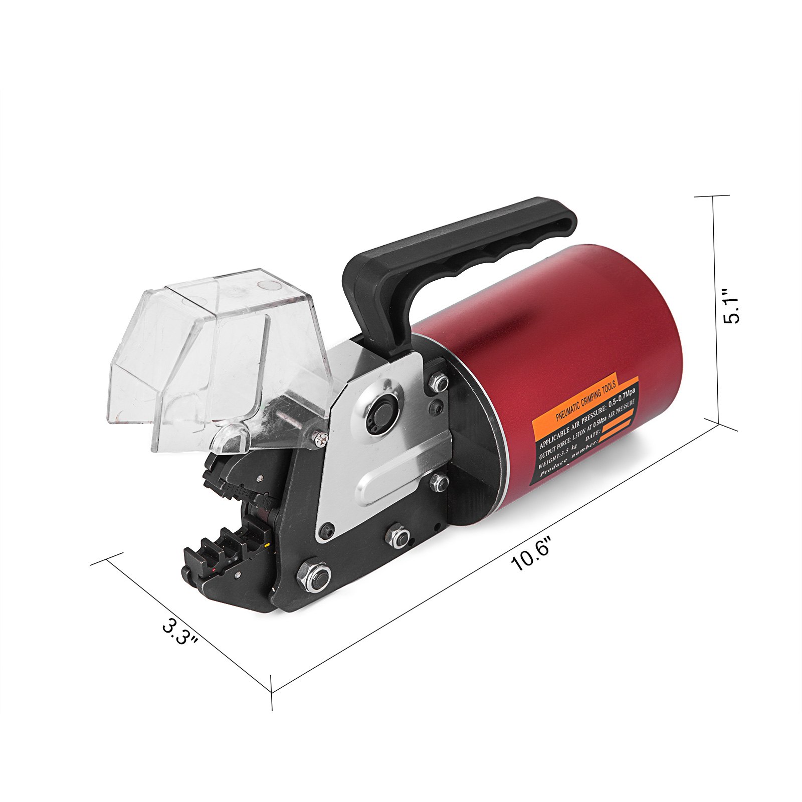 0.5-0.7mpa Pneumatico Aria Alimentazione Filo Terminale 1.3t