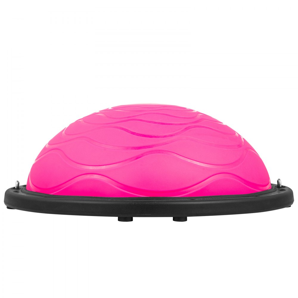 VEVOR 800 LB Rosa Palla da Ginnastica con Pompa per Fitness Allenamento Yoga e Pilates AnComo con Pompa