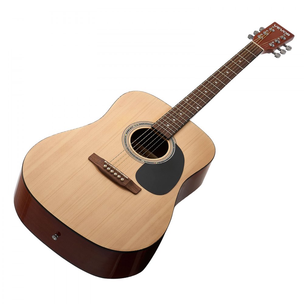 VEVOR Chitarra Acustica Dreadnought 41 in / 1041,4 mm Chitarra Acustica 6 Corde Naturale