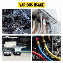 VEVOR pressatrice multistrato fascetta per tubi pinza multistrato Kit di Pinze Manuali per Tubi Flessibili 4 Matrici Durezza 53 Hrc
