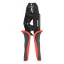 VEVOR Pinza Crimpatrice a Cricchetto per Cavi da 0,5-6 mm², per Terminali Elettrici a Design Ergonomico con Marcature Metriche e AWG, Sgancio Rapido, Forza Regolabile per più Terminali e Fai Da Te