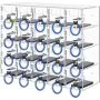 VEVOR Armadietto per cellulare in acrilico Tasca per armadietto con chiavi 20 slot Trasparente
