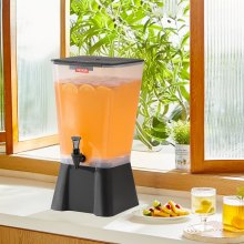 VEVOR Distributore Bevande 19 L in Plastica con Rubinetto per Ristoranti Hotel