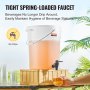 VEVOR 2 dispenser per bevande in plastica da 19 litri con rubinetto per feste