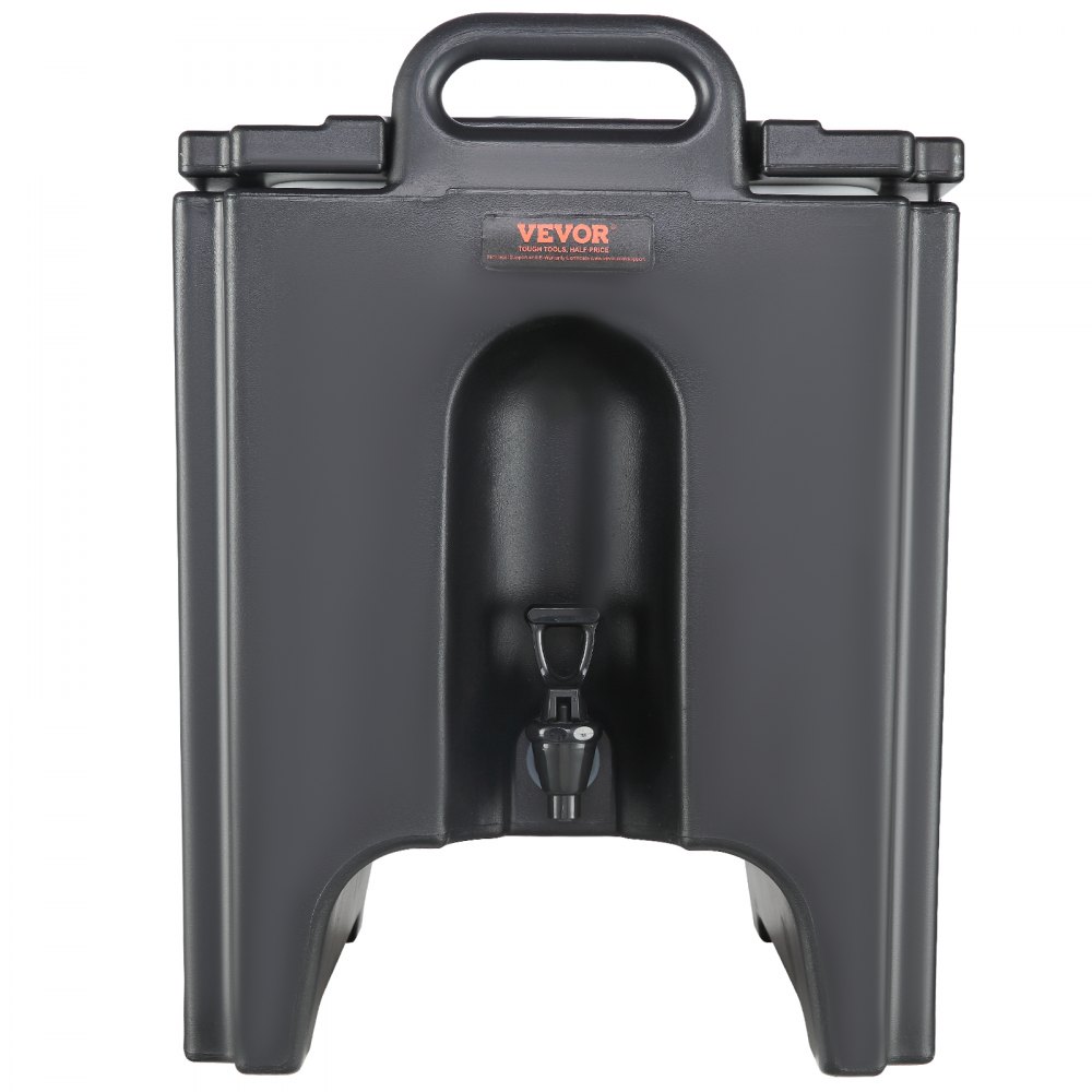 VEVOR Distributore per Bevande Isotermico con Rubinetto di Erogazione Capienza ca. 37,6 L Materiale Alimentare per Buffet Festa Evento, Contenitore Isotermico per Distribuzione Bevande Calde / Fredde