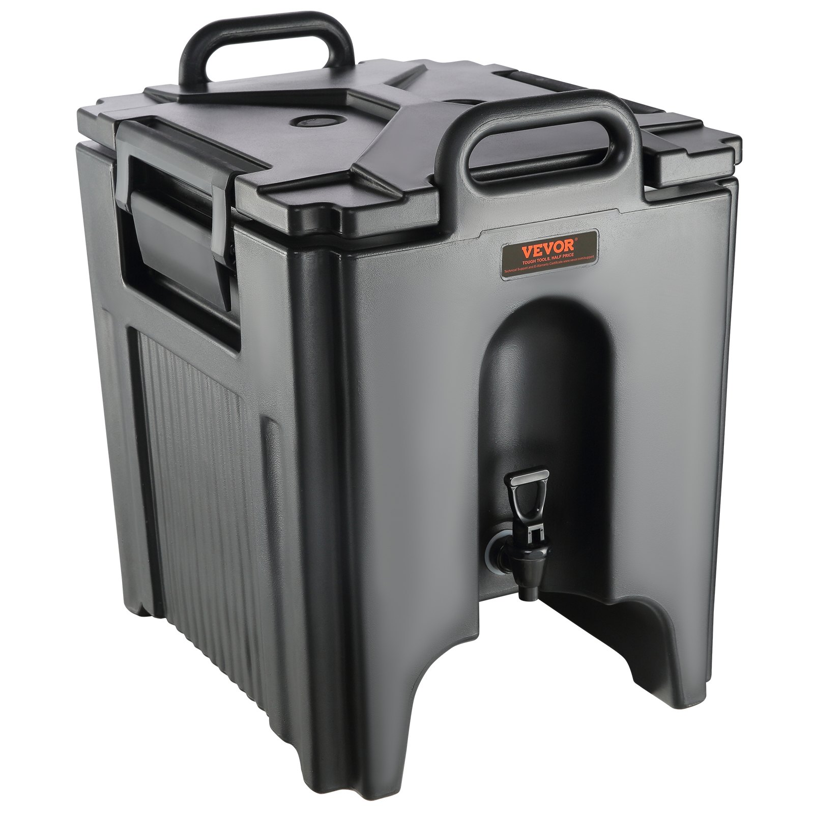 VEVOR Distributore per Bevande Isotermico con Rubinetto di Erogazione Capienza ca. 37,6 L Materiale Alimentare per Buffet Festa Evento, Contenitore Isotermico per Distribuzione Bevande Calde / Fredde