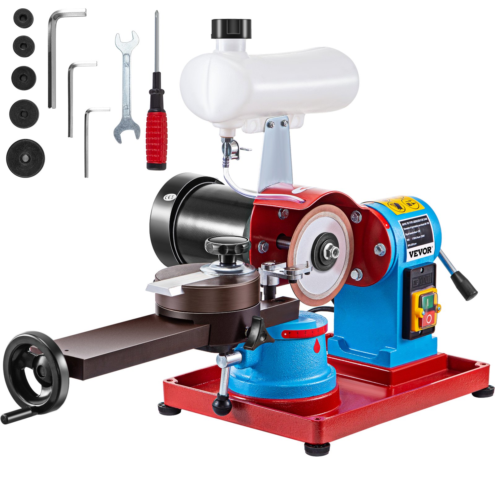 Vevor Affilatrice Per Lame Circolari 250w 220v Con Serbatoio Dell'acqua 2850rpm