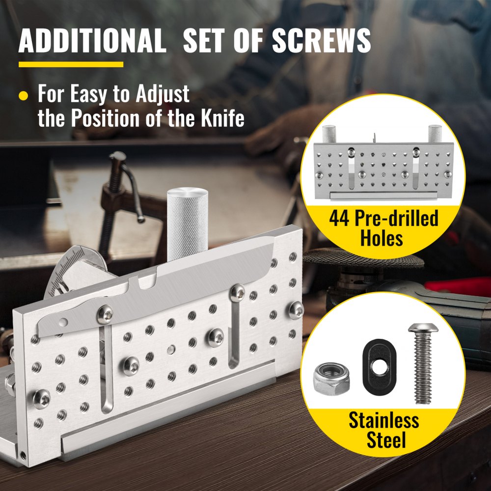 VEVOR Coltello per smerigliatrice a nastro Coltello per maschera per la smerigliatura angolare della guida 7-3/4'' - Normale