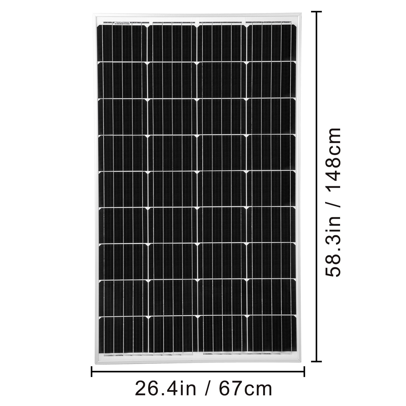 Vevor Kit Solare Fotovoltaico Pannello Regolatore Carica Auto Controllore 150 W