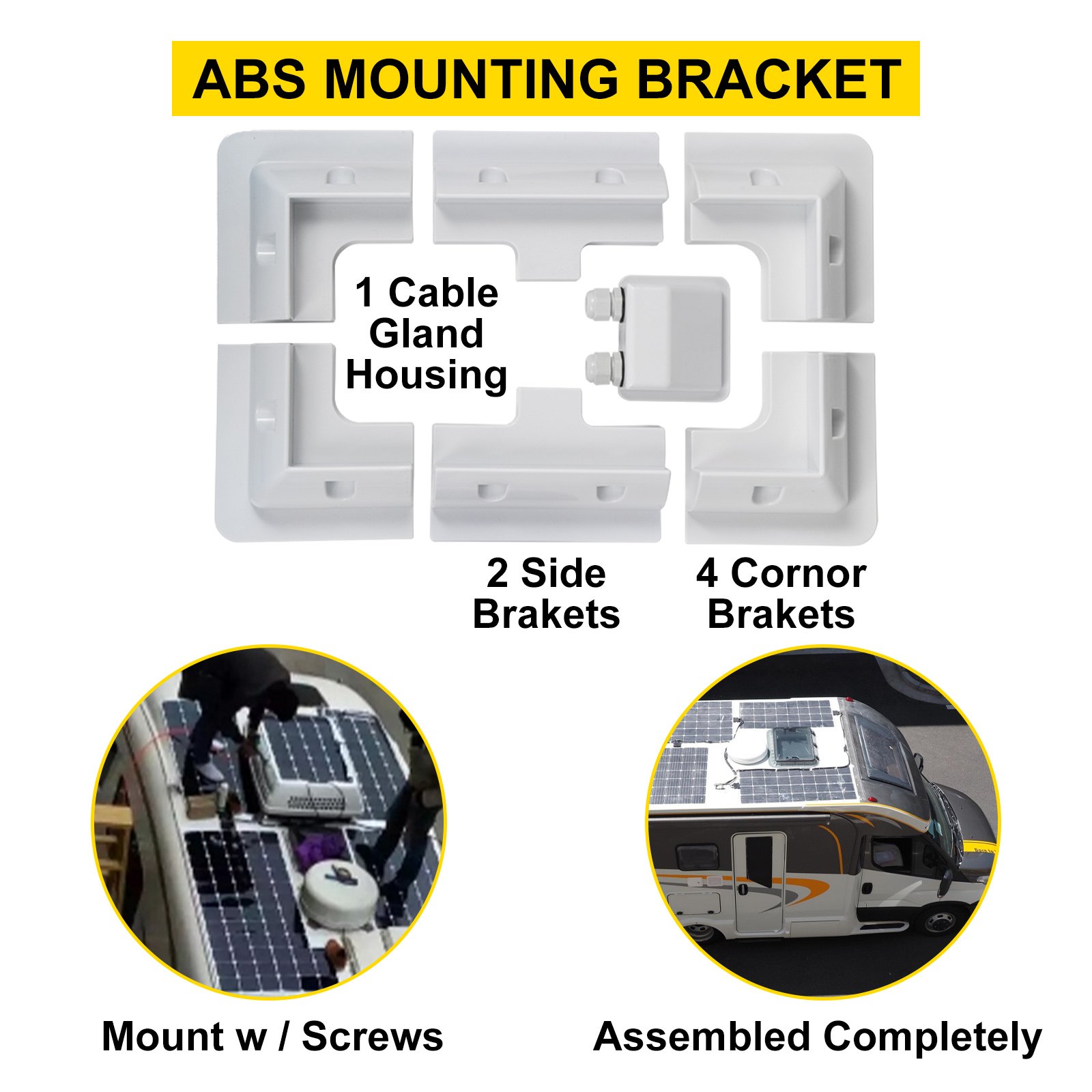 Vevor Kit Solare Fotovoltaico Pannello Regolatore Carica Controllore 2pz Da 240w