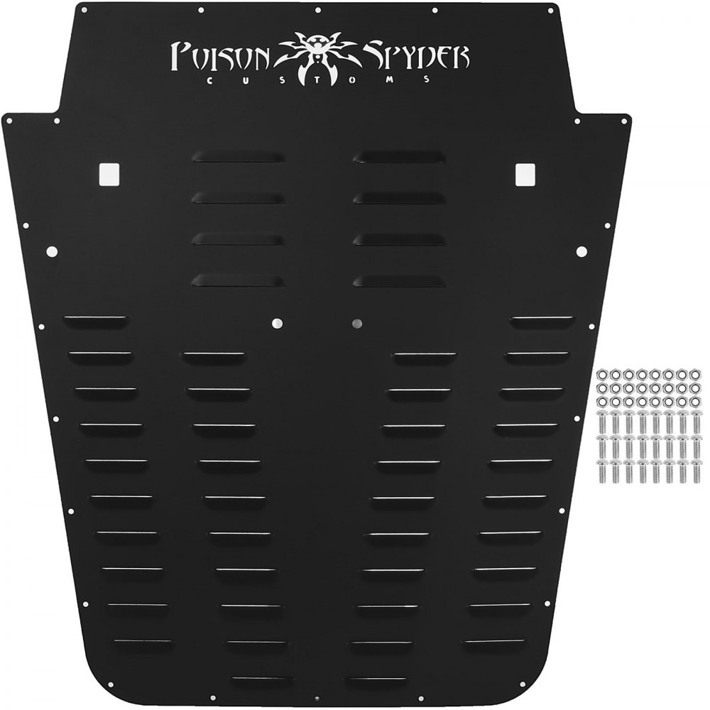 VEVOR Paraluce ventilato con rivestimento anteriore in polvere nera copertura protezione per camion auto da riparazione