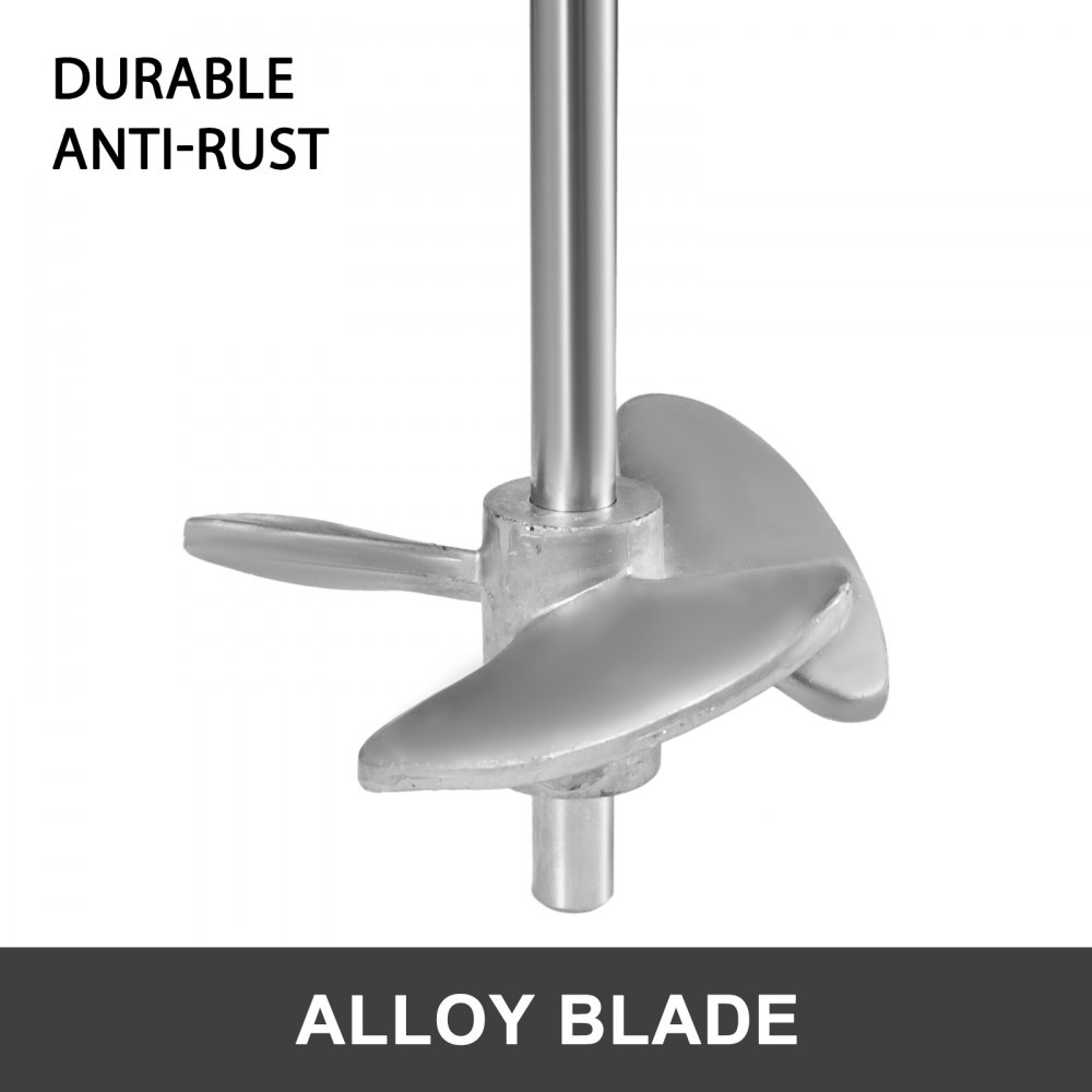 Miscelatore Pneumatico Per Vernice 2000rmp / Min Antiruggine Durevole