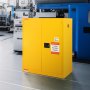 VEVOR Armadio di Sicurezza per Liquidi Infiammabili, 113,5 L, Armadio di Stoccaggio per Liquidi Infiammabili in Acciaio Laminato a Freddo, 109,5x46x127,25 pollici Antideflagrante Porte Chiusura Manuale