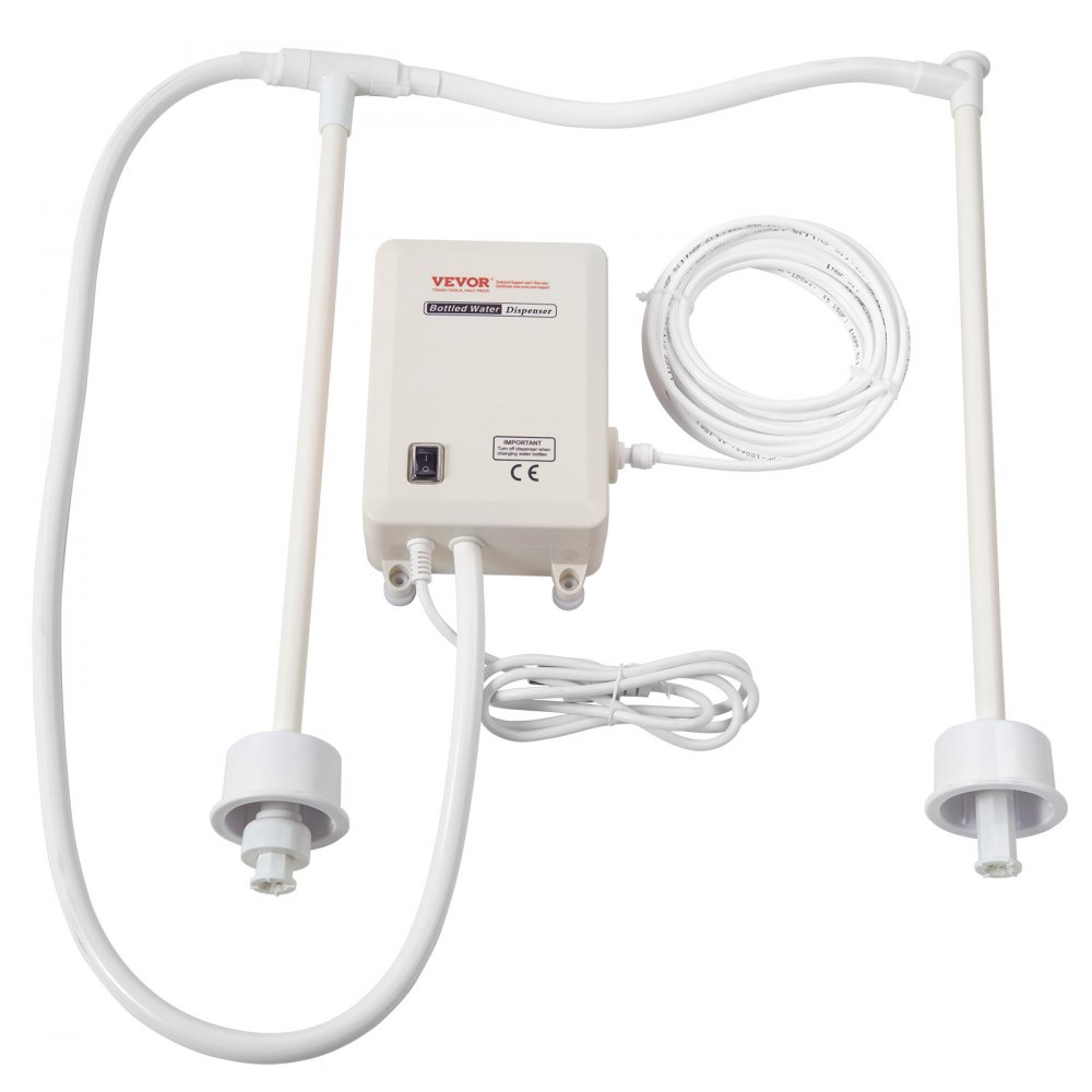 VEVOR Pompa di Erogazione 3,78 L/min, Pompa di Erogazione dell’acqua, Sistema di Acqua in Bottiglia, 40 PSI 11-22L, Sistema di Acqua in Bottiglia Tubo di Doppia Tubatura