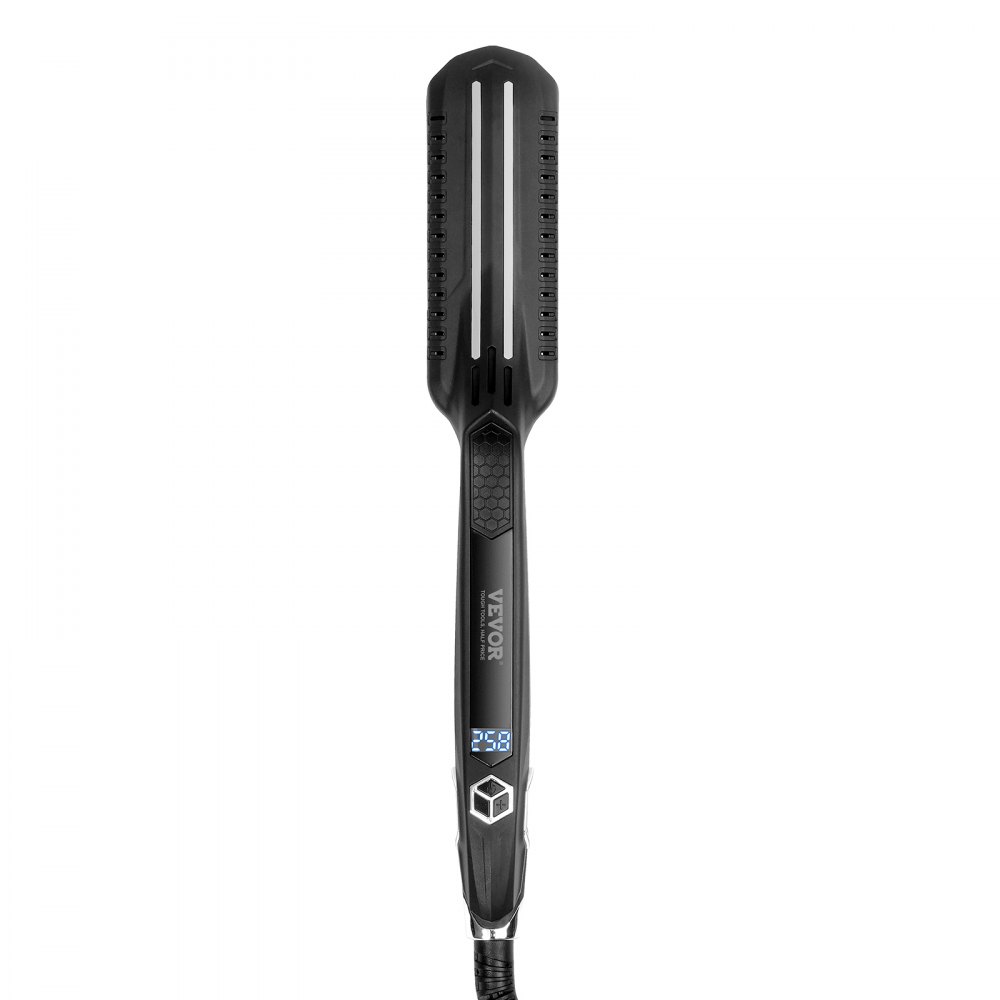 VEVOR Piastra per Capelli 300 x 45 x 60 mm Piastra per Capelli a Doppio Infrarossi con Schermo LCD, 19 Livelli di Temperatura, Piastra per Capelli a Riscaldamento Rapido per Uso Domestico in Salone
