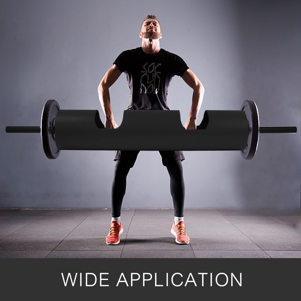 VEVOR 8 Pollici Bilanciere Log Bar | Log Bar | Powerbar | Strongman | Bilanciere Speciale per l'allenamento Strongman e Log Press e Massiccio e Resistente Nero