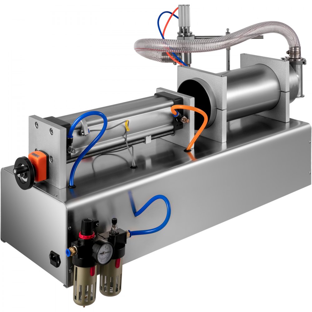 VEVOR Macchina Riempitrice per Liquida Pneumatica da 1000-5000ml Testa Singola