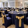 VEVOR Coprisedie per Sedia, 50 Pezzi, Coprisedie in Poliestere e Spandex Lavabili e Rimovibili per Feste di Matrimonio, Banchetti da Sala da Pranzo, Adatti a Sedie 51 x 45 x 95 cm, Blu Navy