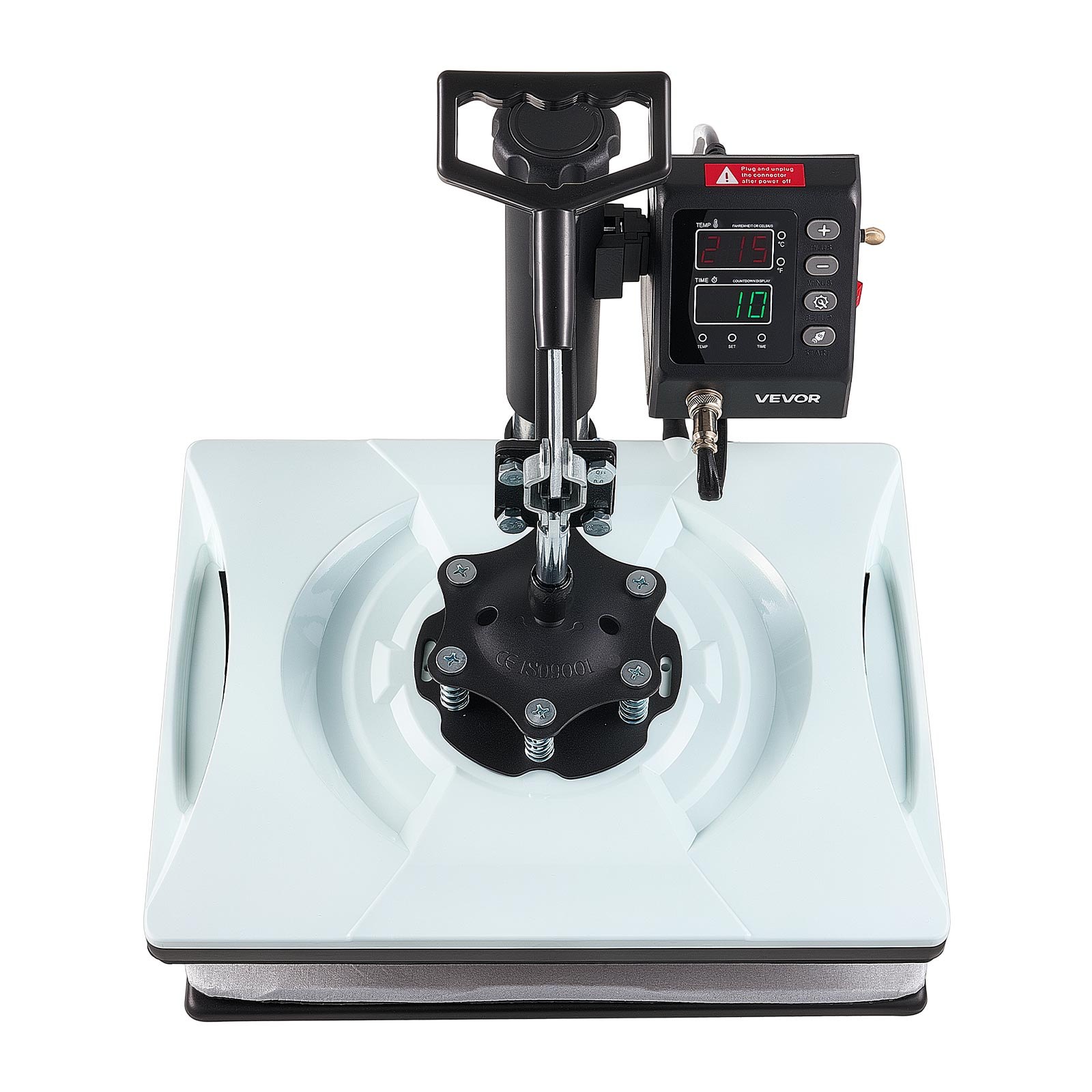 VEVOR Pressa a Caldo 29 x 38 cm Combinazione 5 in 1 per Sublimazione, Termopressa Riscaldamento Rapido Controllo Digitale Tempo e Temperatura Multiuso, per Magliette Tazze Bicchieri Cappelli Piatti
