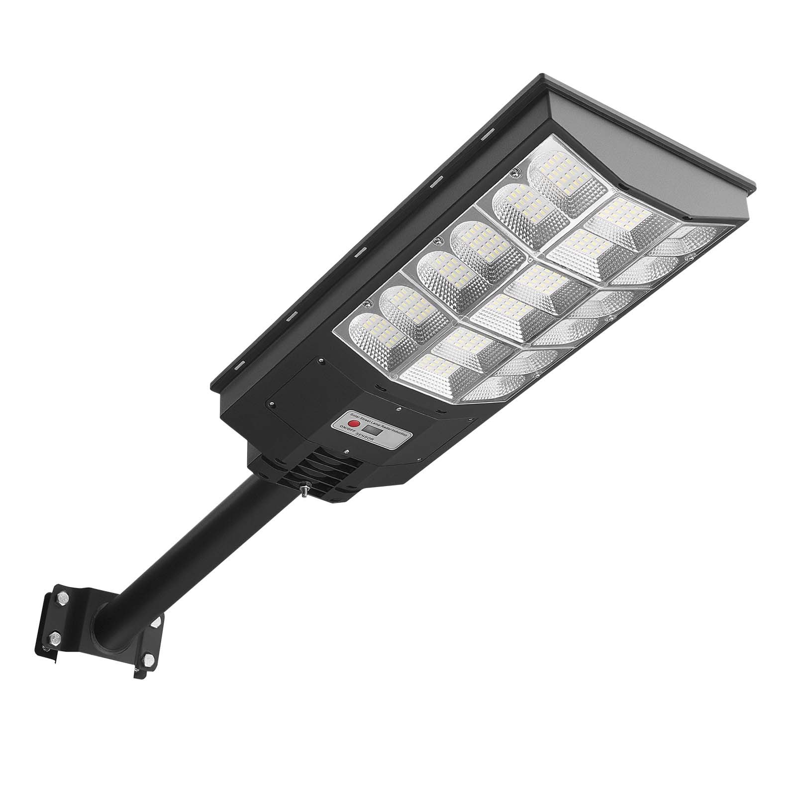 VEVOR Lampione Solare da Esterno 12000 W 900000 LM, Faretto per Parcheggio Commerciale 1 pezzo, Lampada di Sicurezza a LED con Sensore di Movimento, Illuminazione Esterna Impermeabile IP65