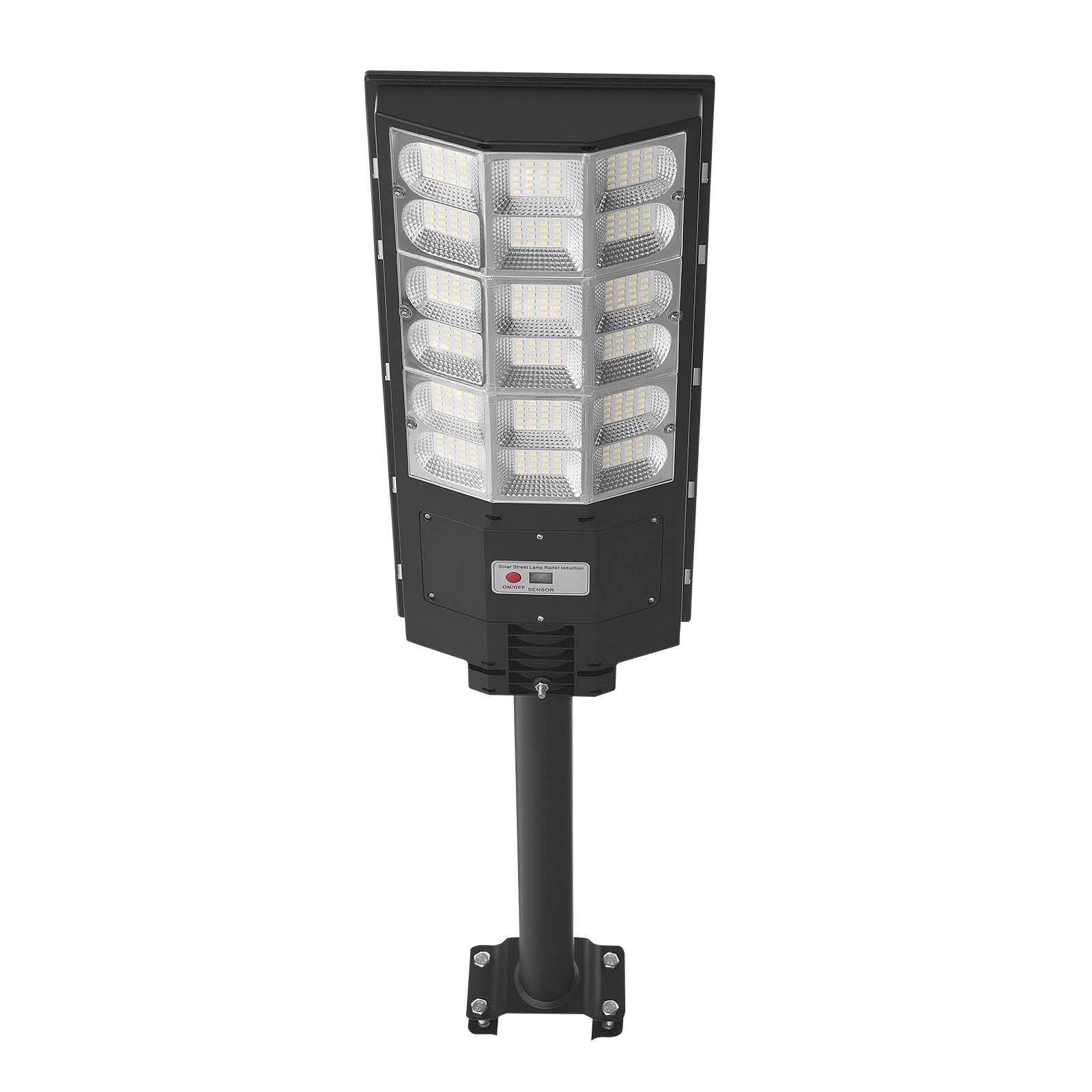 VEVOR Lampione Solare da Esterno 12000 W 900000 LM, Faretto per Parcheggio Commerciale 1 pezzo, Lampada di Sicurezza a LED con Sensore di Movimento, Illuminazione Esterna Impermeabile IP65