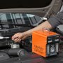 VEVOR Macchina Rilevatore di Perdite di Fumo EVAP per Auto, Rilevatore di Fumo con Pompa ad Aria Flussometro Manometro di Perdite per Moto Camion, Attrezzi per Rilevamento 1,6 Bar Set di Adattatori