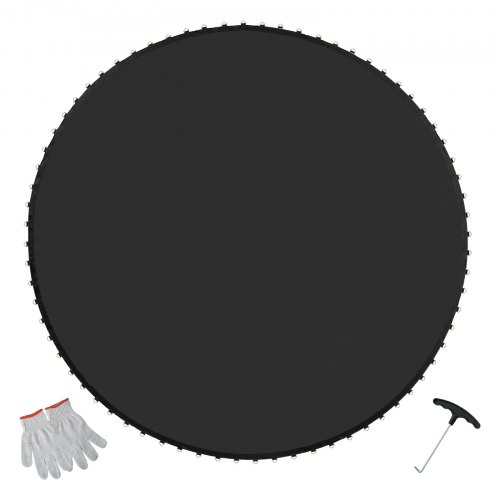 VEVOR Tappetino Ricambio Trampolino Telaio 365 cm 72 Anelli V Molla 14 cm