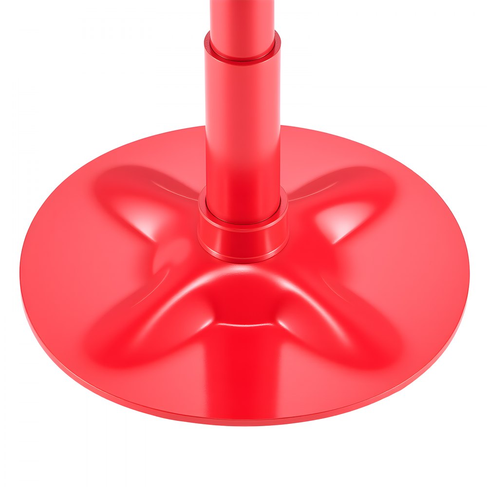 VEVOR Supporto per Fossa e Sottoponte Carico max. 0,5 Tonnellate, Asta di Supporto da Fossa Altezza Regolabile 137,2-213 cm, Maniglia Girevole, Cuscinetti a Forma di U da Officina Garage