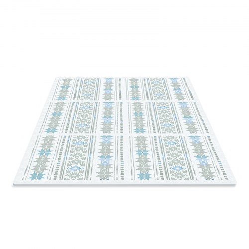 VEVOR Set 12 Tappetini Puzzle In Schiuma EVA 610x610x10 Mm Per Palestra, Yoga E Fitness - Protezione Pavimento Con Puntini Bianchi