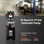 VEVOR Pompa Idraulica CA 220 V, Centralina Idraulica a Semplice Effetto Portata Olio 6,3 L/min, Pressione di Scarico max. 22 MPa per Autocarri con Cassone Ribaltabile, Elevatore, Auto