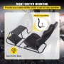 VEVOR Supporto volante da corsa Pro Shifter Mount Altezza regolabile Guida simulatore Cabina di pilotaggio Compatibile con Logitech Gaming