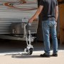 VEVOR Carrello Elettrico per Rimorchio, Ruota di Supporto Motorizzata Velocità di Movimento di 7 m/min, Altezza del Morsetto Regolabile 31 a 63 cm, Capacità di 2,5 T per Roulotte e Barche