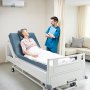 VEVOR Materasso per Letto Ospedaliero in Schiuma a Doppio Strato, Capacità 158,8 kg, con Ridistribuzione della Pressione, Impermeabile per Case di Cura e Assistenza Domiciliare, 2030 x 914 x 153 mm