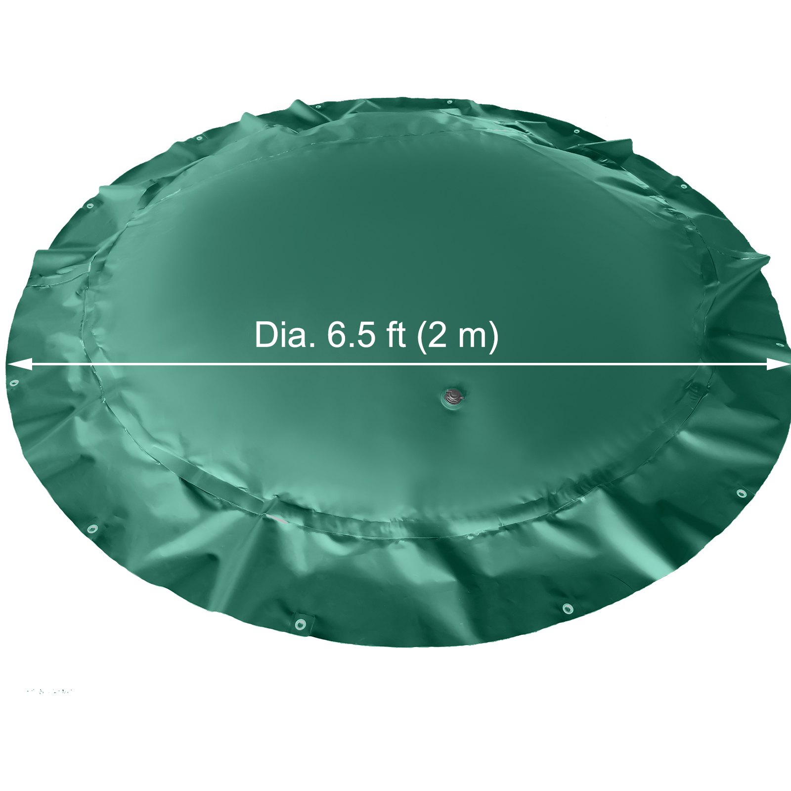 Vevor Copertura Gonfiabile Rotonda Verde Per Piscina Da 2m Telo Piscina Esterni