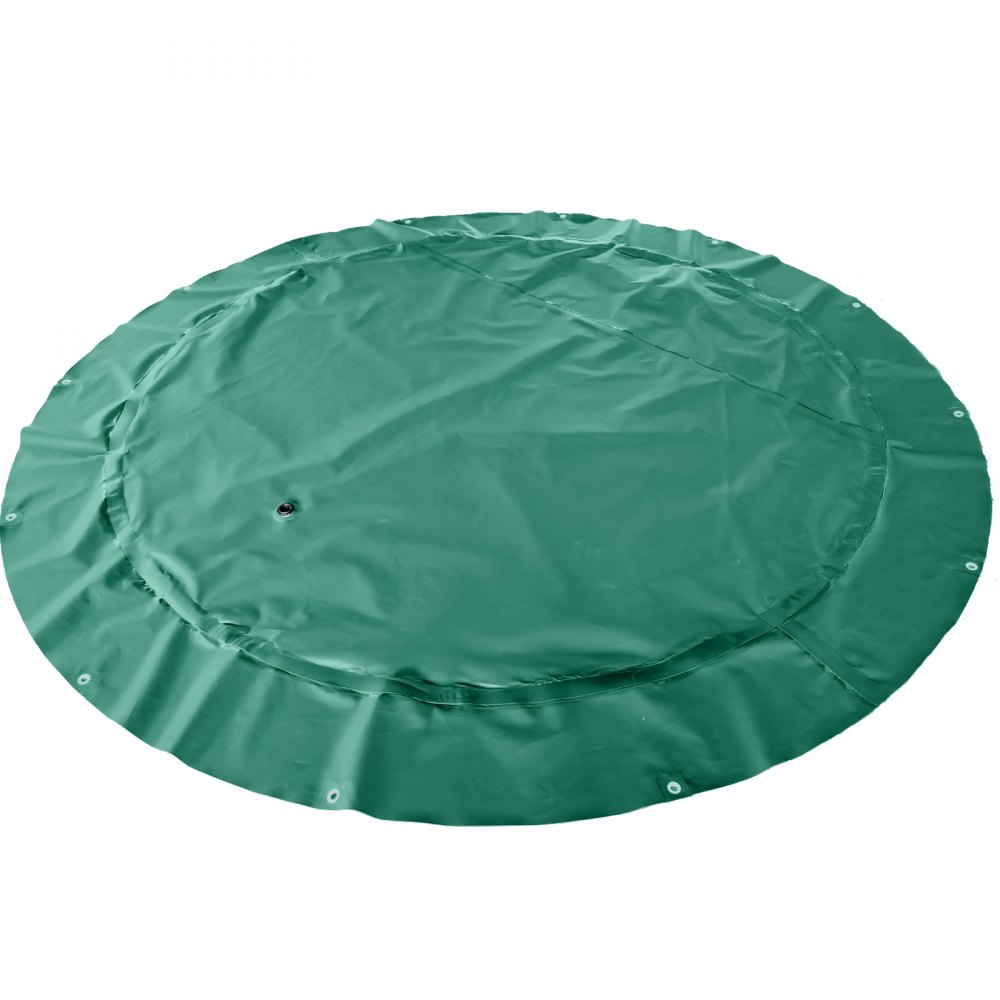 Vevor Copertura Gonfiabile Rotonda Verde Per Piscina 3,5 M Telo Piscina Esterni
